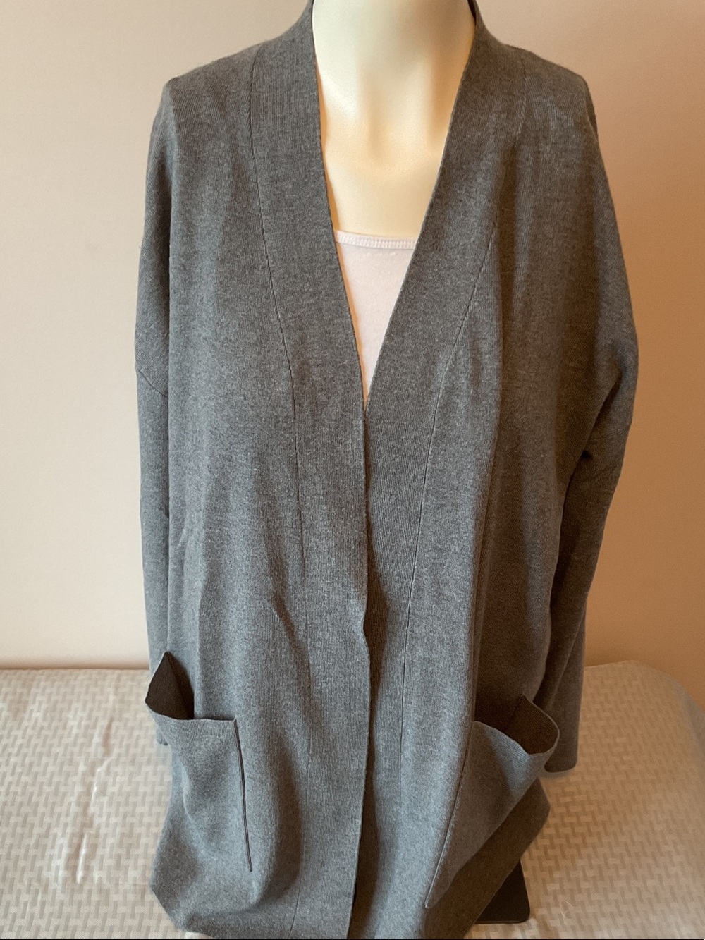 Reitmans Open-Front Pocket Cardigan - Picture 2 of 8